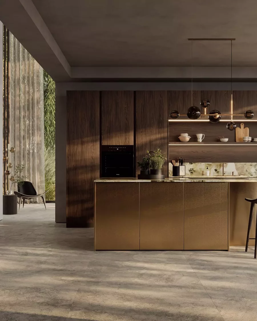 Zerox SY VER Scandinavian Fjell Oak | Zerox ME Brass